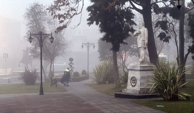 Edirne, Kırklareli ve Tekirdağ'da sis etkili oluyor