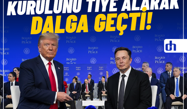 Musk sözde Barış Kurulu'nu tiye aldı: Dünyanın önünde dalga geçti!
