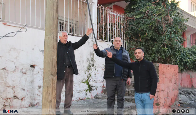 Vatandaşı canından bezdiren hırsızlık! Direklerdeki kablolar çalınıyor