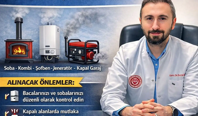 Sessiz tehlike: Karbonmonoksit hayatları tehdit ediyor