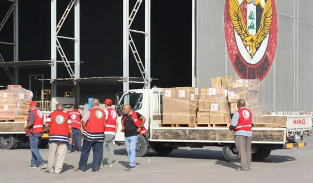 Irak’tan Gazze’ye yeni yardım