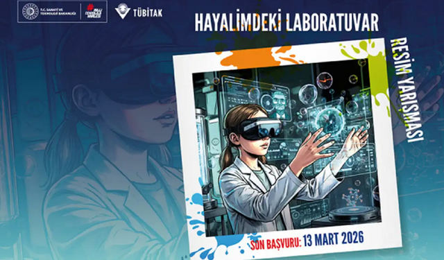 "Hayalimdeki laboratuvar" resim yarışması başvuruları başladı