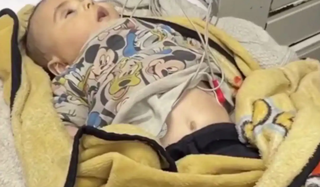 Gazze'de acı ölümler: 3 aylık bebek soğuktan can verdi!