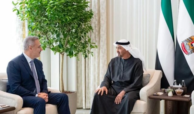 Bakan Fidan Al Nahyan ile görüştü