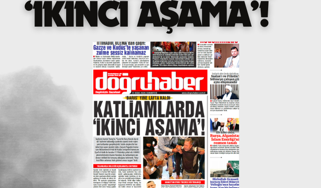 ‘Barış’ yine lafta kaldı  KATLİAMLARDA  ‘İKİNCİ AŞAMA’!