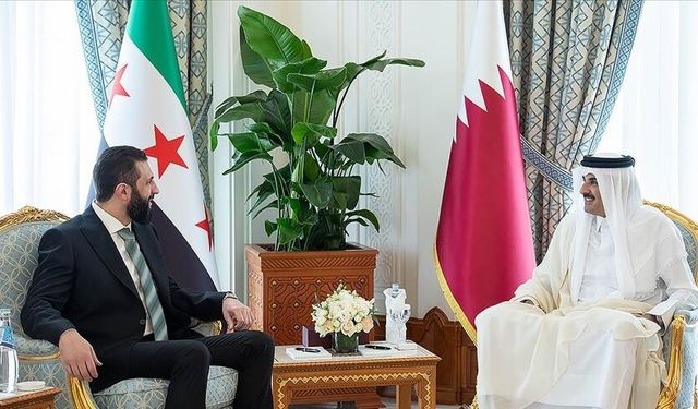 Şara, Katar Emiri Al Sani görüştü