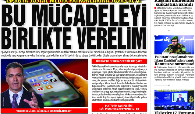 İspanya Sosyal Medya Patronlarına Savaş Açtı:  Bu Mücadeleyi Birlikte Verelim