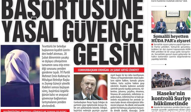 28 Şubat Karanlığı Artık Bitsin, Başörtüsüne Yasal Güvence Gelsin