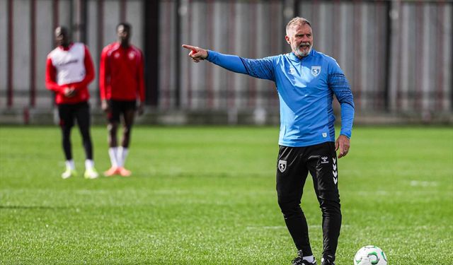 Samsunspor, Shkendija maçının hazırlıklarını tamamladı