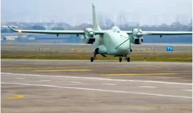 İlk hibrit motorlu insansız kargo uçağı uçuşunu gerçekleştirdi