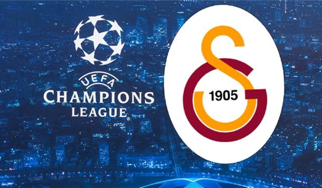 Galatasaray, Şampiyonlar Ligi listesini açıkladı