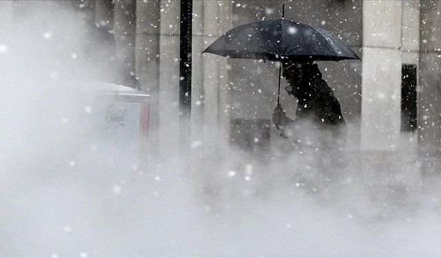 Meteoroloji tarih verip 12 il için peş peşe uyardı! Kar geri geliyor