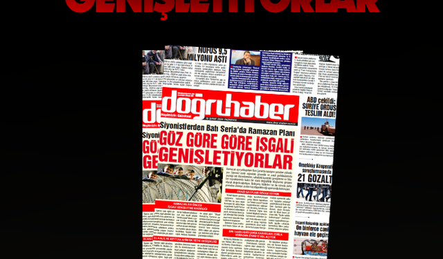 Siyonistlerden Batı Şeria’da Ramazan Planı GÖZ GÖRE GÖRE İŞGALİ  GENİŞLETİYORLAR