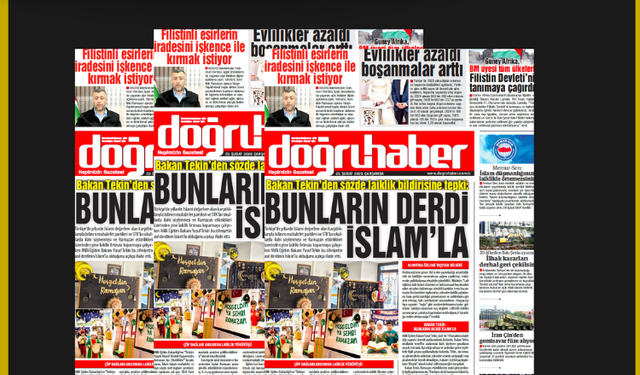 Bakan Tekin: Bunların Derdi İslam’la