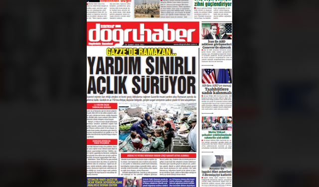 GAZZE'DE RAMAZAN... YARDIM SINIRLI, AÇLIK SÜRÜYOR!