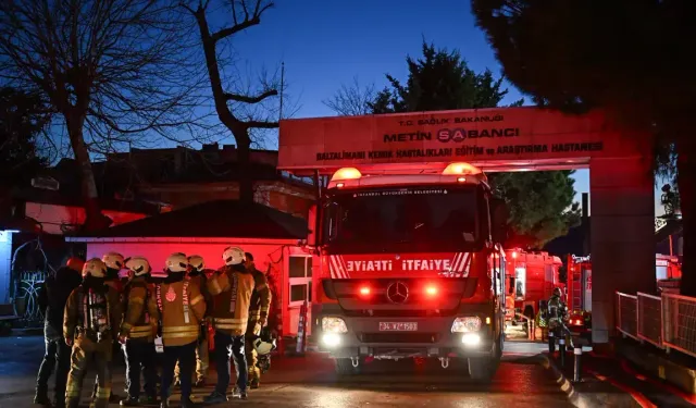 İstanbul'da hastane yangını