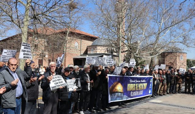 MÜSLÜMANLAR KUDÜS İÇİN MEYDANLARDA