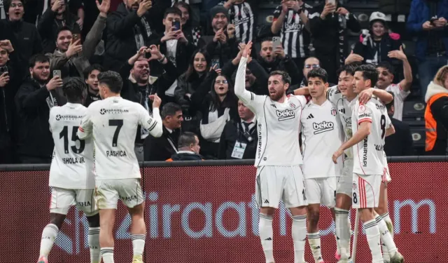 Beşiktaş Türkiye Kupası'nda çeyrek finale yükseldi