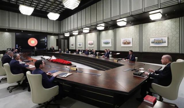 Cumhurbaşkanlığı Kabinesi toplandı