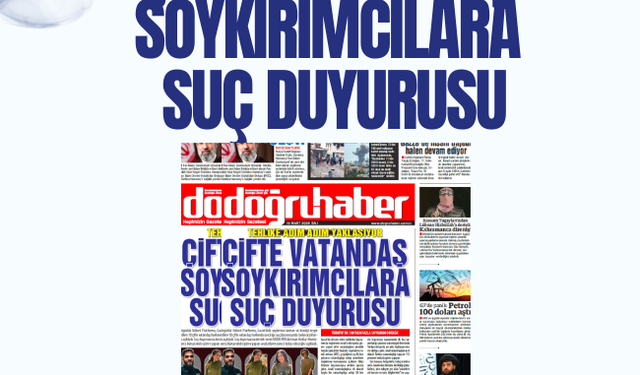 Tehlike Adım Adım Yaklaşıyor  SOYKIRIMA KATILAN 10 ÇİFTE VATANDAŞA SUÇ DUYURUSU