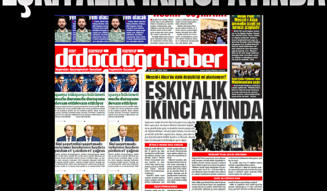 Mescid-i Aksa’da statü değişikliği mi planlanıyor? EŞKIYALIK İKİNCİ AYINDA