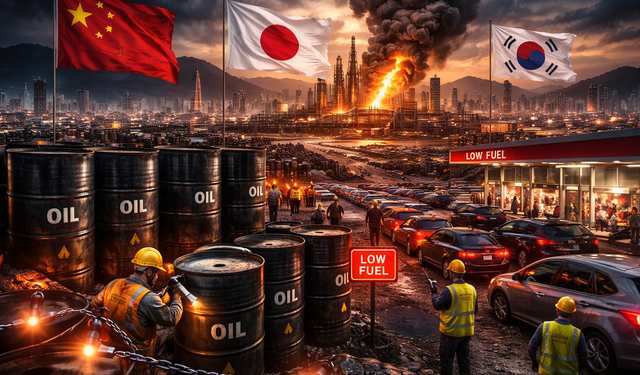 Orta Doğu gerilimiyle Asya ülkelerinin petrol rezervleri yeterli olmayabilir: Hangi ülkenin kaç günlük stoğu kaldı?