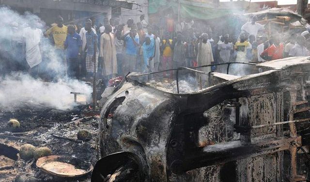 Nijerya'da pazar yerine hava saldırısı!