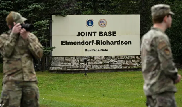 ABD askerlerine ayı saldırdı