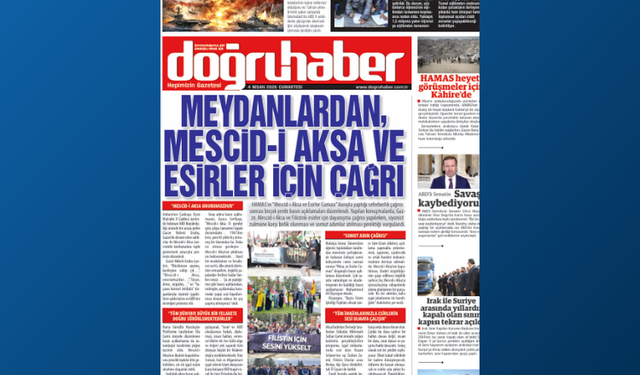 MEYDANLARDAN MESCİD-İ AKSA VE  ESİRLER İÇİN ÇAĞRI