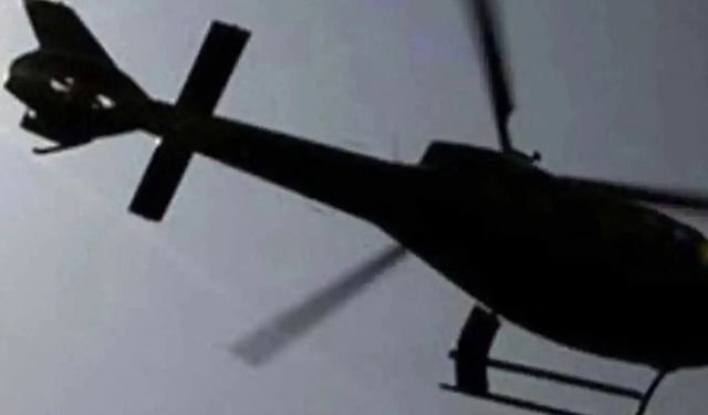 Helikopter kazasındaki herkes hayatını kaybetti!
