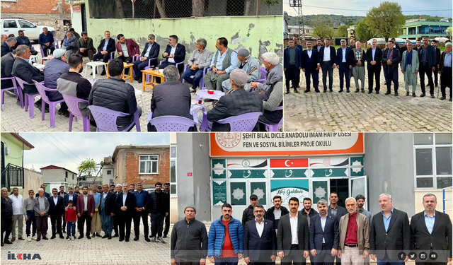 HÜDA PAR Milletvekili Dinç, Dicle ilçesinde sorunları yerinde dinledi