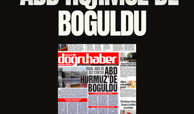 ATEŞKESE RAZI OLMAK ZORUNDA KALDI  ABD HÜRMÜZ’DE BOĞULDU