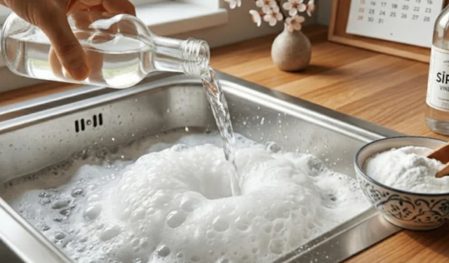 Nisan ayı itibarıyla lavabolara sirke ve karbonat uygulama uyarısı yapıldı