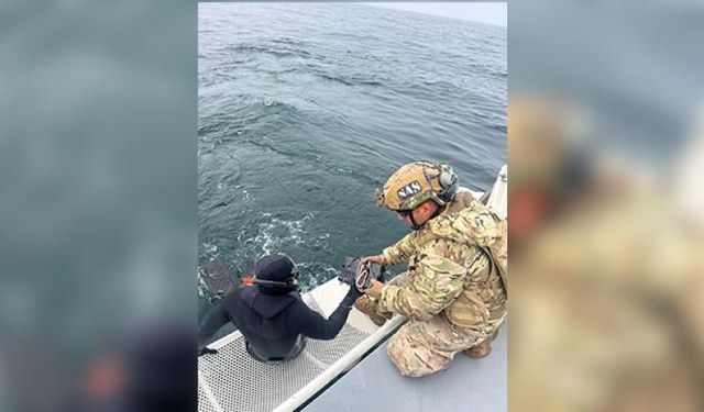 İğneada açıklarında tespit edilen mayın imha edildi!