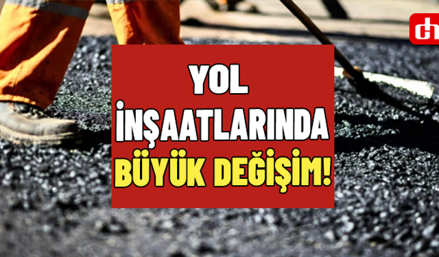 Yol inşaatlarında büyük değişim: Asfaltın yeni kaynağı zeytin çekirdeği