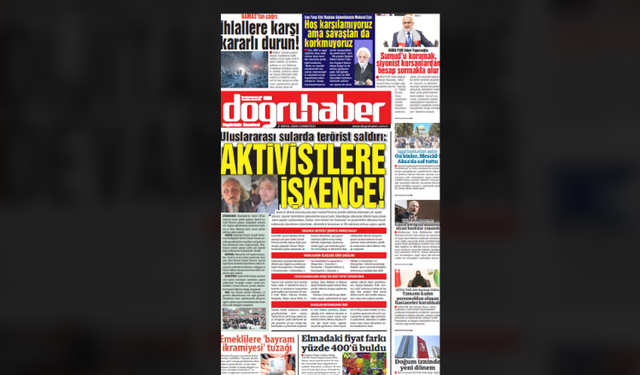 Uluslararası sularda terörist saldırı:  AKTİVİSTLERE İŞKENCE!