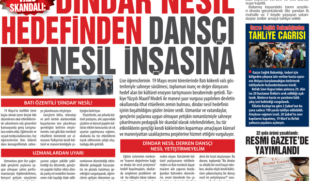 19 MAYIS’TA VALS SKANDALI: DİNDAR NESİL HEDEFİNDEN DANSÇI NESİL İNŞASINA