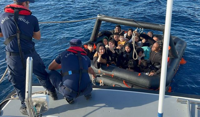 30 düzensiz göçmen yakalandı!