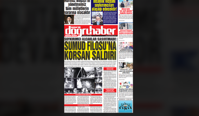 SOYKIRIMCI ALÇAKLAR ŞAŞIRTMADI! SUMUD FİLOSU’NA KORSAN SALDIRI