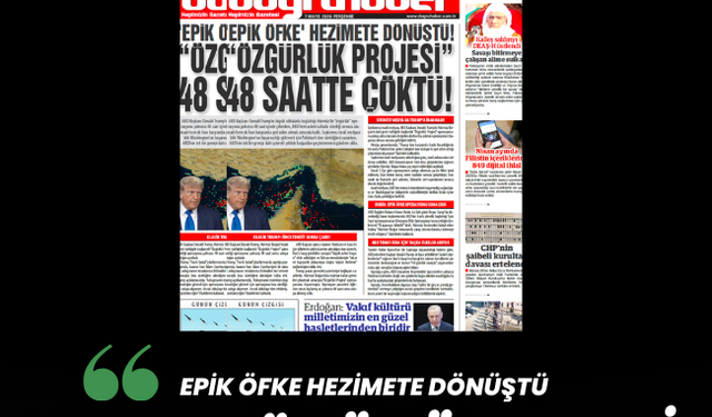 EPİK ÖFKE HEZİMETE DÖNÜŞTÜ,  TRUMP’IN “ÖZGÜRLÜK PROJESİ” 48 SAATTE ÇÖKTÜ