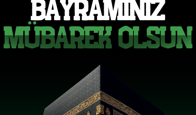 Haccınız Mebrur,  Kurbanınız Makbul  BAYRAMINIZ  MÜBAREK OLSUN