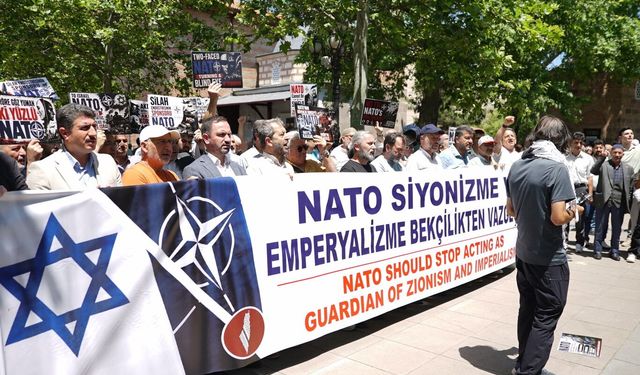 Ankara’da NATO Zirvesi öncesi protesto!
