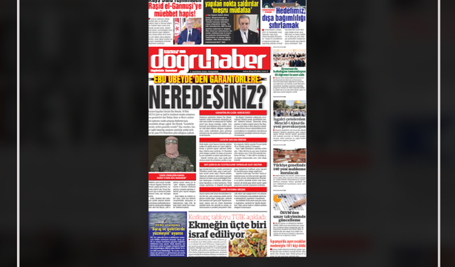 EBU UBEYDE’DEN GARANTÖRLERE: NEREDESİNİZ?