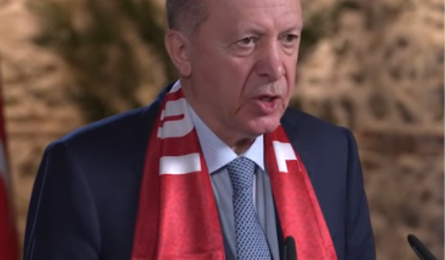 Erdoğan'dan A Milli Futbol Takımı'na destek mesajı