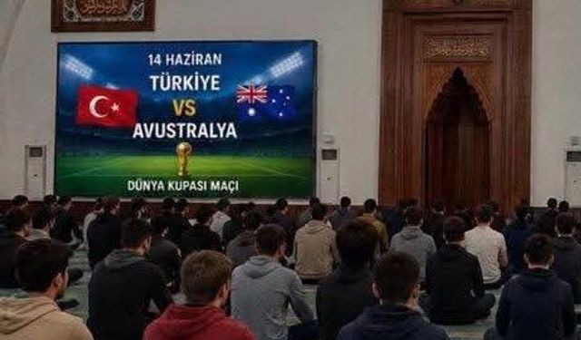Camide futbol izlenmez.. Müftülük iptal etti