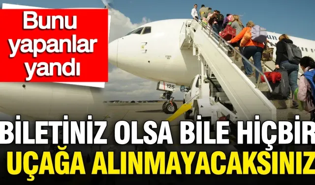 Gökyüzünde Kural Tanımazlara Geçit Yok: Yolculara Ömür Boyu Uçuş Yasağı Geliyor