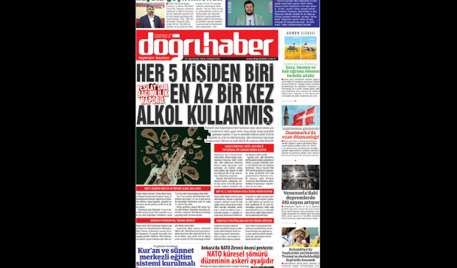 Yeşilay’dan Çarpıcı Bağımlılık Raporu  HER 5 KİŞİDEN BİRİ  EN AZ BİR KEZ  ALKOL KULLANMIŞ