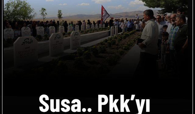 Susa.. Pkk’yı feshettiren bir Ah’tır