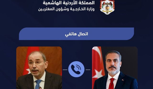 Ürdün'den Fidan-Safadi görüşmesine ilişkin açıklama!