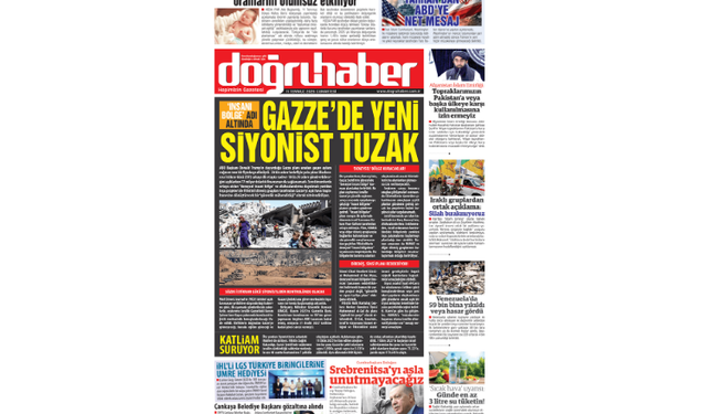 İNSANİ BÖLGE ADI ALTINDA: GAZZE’DE YENİ SİYONİST TUZAK